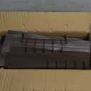 VTRIN 10 Tiers Shoe Rack Tall Large Capacity 50 Pairs Wide Shoe Organizer Sturdy Shoe Shelf for Entryway with Two Hooks Metal Shoe Storage for Closet, Bedroom, Brown