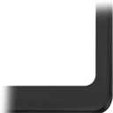 GG Grand General 60438 Black Semi-Gloss Powder Coated License Plate Frame with 2 Holes