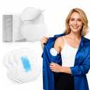 Armpit Sweat Pads, 120 PCS Underarm Sweat Pads for Women and Men, Disposable Clothing Liners for Stain Prevention, Ultra Absorbent & Breathable, Secure Adhesion for Shirts