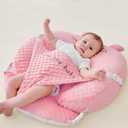 Reflux Pillow for Baby 2025 Original Design Dual-use Feature, Baby Feeding Pillow, Nursing Pillows for Breastfeeding with Breathable Muslin Removable Cover