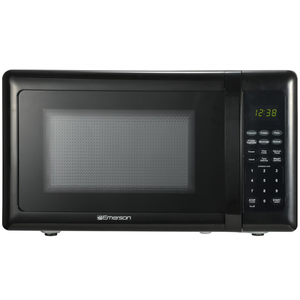 EMERSON 0.7 CF MICROWAVE OVEN, BLACK