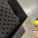 gianotter Dual Monitor Stand Riser, Desk Organizer With Drawer and 2 Pen Holders, Computer Monitor Stand, Shelf for Top of Desk, Black