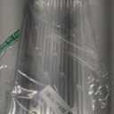 Kingrol 16 Pack Clear Rectangular Plant Saucers, Thick Plastic Drip Trays for Indoor Plants, Windowsill Plant Trays for Pots, Narrow Planters and Seedlings