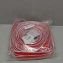 Door Draft Stopper for Side of Door Frame 1.97 in x 40 Ft T-Shaped Silicone Weather Stripping Door Seal Strip Draft Blocker - White