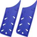 2 x XYJ 2pcs/set Safety Knife Covers Sleeves Knives Edge Guard,Universal Knife Sheath,Cleaver,Nakiri Knife Case Blade Guards Protector Blue Kitchen Knife Cover Sleeve (For 7'' Nakiri Knife)