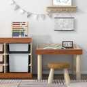 YENHOME 3"X590" Peel and Stick Mirror Frame Wood Wallpaper Border Peel and Stick Bathroom Mirror Frame Border Brown Wood Grain Tape for Mirrors Bulletin Board Border Trim Mirror Border Peel and Stick