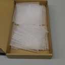 Zonon 3000 Pieces Tagging Gun Fasteners for Clothing Standard Label Gun Price Tagging Barbs Plastic Garment Refills(2 Inch,Clear)