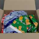 Aneco 12 Pack Large Holiday Plastic Storage Bag Christmas Storage Bag Christmas Big Giant Plastic Storage Bag for Holiday Presents or Decorations