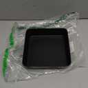 TeamFar Square Baking Pan, 8 inch Coated Square Cake Brownie Lasagna Pan with Stainless Steel Core & Non Stick Coating, for Baking Roasting Serving, Non-Toxic & Oven Safe, One Piece Design & Deep Wall