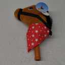 PonyLand: Music Stick Animal - Brown Horse - Music Button, Sturdy Two-Piece Stick W/Colorful Soft Plush Animal Head, Pretend Play Toy, Kids Ages 3+