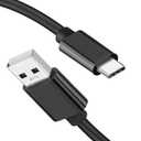 5 x 5feet USB C Handheld Mini Fan Charger Cable for JISULIFE Fan, Aluan, WiHoo, CIVPOWER Neck Fa-n, HomeLifairy, FrSara, Bladeless Fa-n, Replacement Personal Portable Fa-n Type-C Charging Power Cord