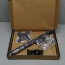 WALI Single Monitor Stand, Adjustable Monitor Stand for One Screen up to 32inch, Universal Freestanding Monitor Stand for hp acer lg Monitor with monting Holes 75 to 100mm (MF001),Black