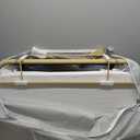 3 In 1 Baby Bassinet with Wheels, Portable Bedside Sleeper for Baby with 7 Adjustable Heights and Foam Mattress, Baby Bedside Crib for Newborns and Infants with Storage Basket, Carry Bag Included (Charcoal Grey)