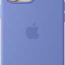 Apple iPhone 16 Pro Max Silicone Case with MagSafe and Camera Control: Lightweight Phone Case, Wireless Charging Compatible, Smooth Matte Finish; Periwinkle