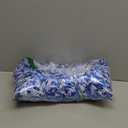 50FT Christmas Tinsel Garland, Xmas Metallic Tinsel Twist Hanging Garland for Christmas Tree Indoor Outdoor Holiday Party Decoration (Blue)