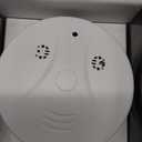 isekurity WiFi Mini Detector Camera,1080P Wireless Security Nanny Cam Smoke Detector Camera with Motion Detection/Night Vision/Remote View for Home and Office Surveillance, No Audio