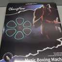 Music Boxing Machine for Kids, 2 3 4 5 6 7 8 Year Old Boy Birthday Gift, Wall Mounted Punching Target with LED Lights & Boxing Gloves, Fun Fitness Equipment for Teen Boys, Indoor Home,Office,Gym Play, 16x17.5x2.4"