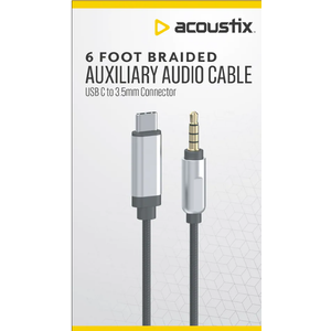 Acoustix™ Auxiliary Braided Audio Cable