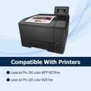 131A Black Toner Cartridge Replacement for HP 131A CF210A Works with HP LaserJet Pro 200 Color M251nw M251n M276n M276nw Printer (2 Pack )