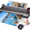 7 in 1 Thermal Laminator Machine 11X17 with 70 Letter Size Laminating Sheets for Office Home School Teacher Use,13 inch Hot&Cold Laminating for A3/A4,Lamination 3-5Mil With Paper Cutter,Corner Rounder