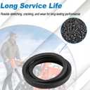 07200802 Snow Blower Belt Compatible with Ariens Deluxe 24" 921045 921323 and 28" 921046, 2 Pcs Snow Thrower V-Belt