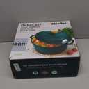MELLERHOME 7.5 QT Enameled Cast Iron Dutch Oven, Heavy-Duty Casserole Dish and Braiser Pan with Lid and Stainless Knob, Safe for All Cooktops, Emerald