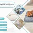 Explore Land Scratch Resistance Dog Bed Cover Canvas Washable Dog Crate Pad Replacement Cover, 36Lx23Wx3.5H inch, Charcoal