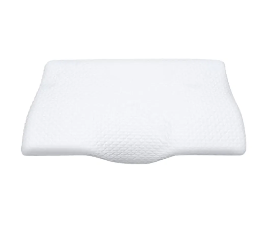 DRAVEL P01 Neck Support Pillows for Sleeping (P01C-White)