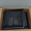 VASAGLE Storage Cart with Pull-Out Baskets, 5-Tier Kitchen Cart with Wheels, Handle, 12.5 x 15.8 x 37.4 Inches, Rustic Brown and Ink Black ULRC041K01