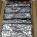 Nxconsu 2Pack Under Shelf Storage Basket Organizer Hanging Holder for Cabinet Pantry Kitchen Cupboard Desk Counter Bookshelf Organization Add-on Space Saver Heavy Duty Slide-in Black (9.84''D * 13.38''W * 6.4''H)