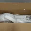 DREO Smart Fan for Bedroom, 120 +120 Omni-Directional Oscillating Fans, 100ft Quiet Pedestal Fan with RGB Light, 9 Speeds, 6 Modes, 20dB, 8H Timer, Wi-Fi/Voice/Alexa, 37-42" Floor Fans with Remote (White)