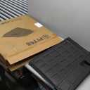 PIT66 Mats Cargo Liners Compatible with Toyota 4Runner 2013-2024/ Fit Lexus GX460 2014-2023 (Heavy Duty) TPE 3-Piece Premium,Black ((Heavy Duty) Fit Toyota 4Runner 2013-2024)