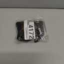 HEELE Dog Muzzle, Soft Nylon Muzzle Anti Biting Barking Chewing, Air Mesh Breathable Drinkable Adjustable Loop Pets Muzzle for Small Medium Large Dogs 4 Colors 4 Sizes (Light Black, M)