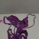 Avidlove Women Deep V Lingerie Lace Teddy One Piece Babydoll Mini Bodysuit (X-Large, Wineberry)