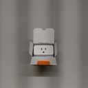 Amazon Basics Smart Plug, Matter Compatible, Compatible with Amazon Alexa, Google Home, Apple HomeKit, Matter Hub Required, 2.4 GHz Wi-Fi only, White, 1-Pack