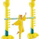 Poen 80" Giant Inflatable Duck Limbo Game for Kids Adults, Funny Large Blow up Yellow Duck Decorations for Summer Indoor Outdoor Pool Beach Tropical Hawaiian Luau BBQ Party Games, Pump Not Included