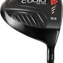 COOLO Golf Driver for Beginner and Average Golfer, Designed for Forgiveness and Ease to Use, Men&Petite Women, 10.5/12 Degrees, 460CC.(12°, Regular, Right)