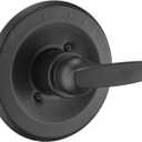 Shower Trim Kit Compatible with Delta 13/14 Series, Shower Cover Plate with Handle (Valve& Catridge Not Inclued) (Matte Black)