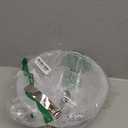 IBWell White Metal Mesh Double-layer Fruit Basket, Large Round Storage Baskets for Bread, Metal Wire Bread Fruit Bowl Vegetable Stand Holder for Snacks, Modern Fruit Bowl Decorate Kitchen Counter (Normal)