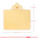 Baby Hooded Towel with Unique Animal Design Ultra Soft Thick Cotton Bath Towel for Newborn (Chick)