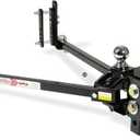 Equal-i-zer 4-point Sway Control Hitch, 90-00-1200, 12,000 Lbs Trailer Weight Rating, 1,200 Lbs Tongue Weight Rating, Weight Distribution Kit Includes Standard Hitch Shank, Ball NOT Included
