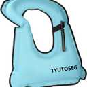 Inflatable Snorkel Vest Adult, Snorkeling Jackets,Buoyancy Vest for Snorkeling Boating, Safety Load Up to 220 Ibs