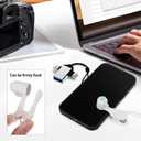 UKCOCO Auto Clicker for Phone Screen - Automatic Screen Clicker with Micro USB to USB Adapter Kit, Portable Gaming Accessory for Social Media Likes, Video Live Streaming & Tapping Games, White