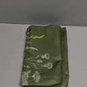 Horaldaily Spring Summer Summer Tablecloth 60x84 Inch Oval, Wild Flowers Floral Moss Green Washable Seasonal Table Cover for Party Picnic Dinner Decor