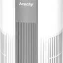 With YearChange 5-in-1 Washable Filter, AEOCKY Air Purifier for Home Bedroom Dorm, Portable Air Cleaner, Quiet as Pink Noise, Aroma Box, for Pollen Smoke Dust Pet Dander Odor Office Desktop (White)