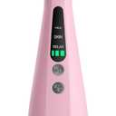 Facial and Neck Massager for Face, Neck - Skin Lifting & Firming - Wrinkle & Dark Circle Reducer - at Home Skin Care Face Sculpting Tool and Neck Massager-Pink (Single Head, Pink-single Head)