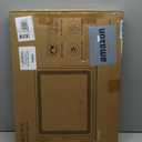 Vanity Mirror with Lights 22"17", Large LED Makeup Mirror with Light, Smart Touch with 3-Color Lighting, Dimmable, 360 Rotation, HD Desk Mirror, Vanity Mirror Tabletop (White)