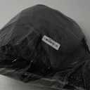 Kovshuiwe 74" Dia x 28" H Round Patio Furniture Covers Heavy Duty Waterproof 600D Oxford Fabric Outdoor Lawn Patio Table Covers (Black)