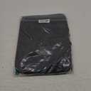 13 inch Laptop Sleeve Case for 2025-2022 MacBook Air 13.6 inch M4 M3 M2 Chip A3240 A3113 A2681 Water-Resistant Shockproof Handle Bag Cover w/Accessory Pocket -Black