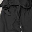 Sexycherry Casual 2 Piece Outfits for Women Sexy Long Sleeve Sweatsuit Jogging Long Pants Sets Tracksuit with Pockets (X-Large, Black)